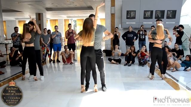 Andrea & Silvia [Casablanca] @ Bachata King Festival 2018 смотреть онлайн