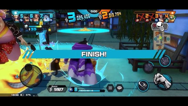 ONIGASHIMA JIMBEI [POWER USER COUNTER] GAMEPLAY ON SS LEAGUE | ONE PIECE BOUNTY RUSH | OPBR смотреть онлайн