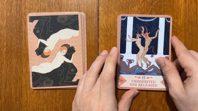 Amor et Psyche Oracle - Tarot flip through смотреть онлайн