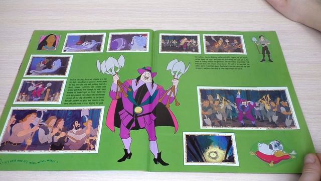 PANINI Покахонтас - 1995г. Обзор собранной коллекции наклеек