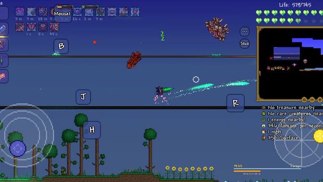 Terraria TModLoader mobile (Calamity Mod) - Revengeance Ravager смотреть онлайн