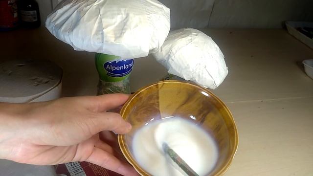 Осенняя поделка грибы из папье-маше своими руками смотреть онлайн