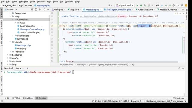 23 Retrieving Submitted Messages Server-side смотреть онлайн