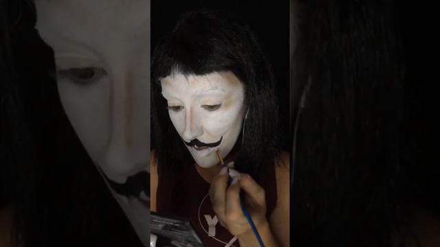 V for Vendetta | Makeup tutorial- Mask series смотреть онлайн