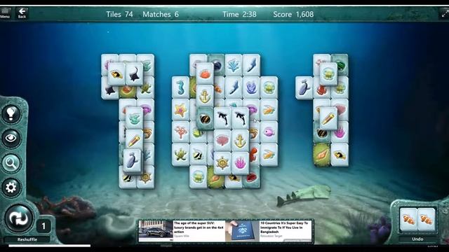 Mahjong Puzzle - Easy - 101 Layout- Microsoft Casual Game смотреть онлайн