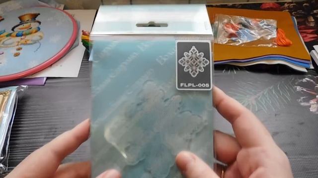 Рукодельные покупки. Обзор новогодних наборов для вышивки. смотреть онлайн