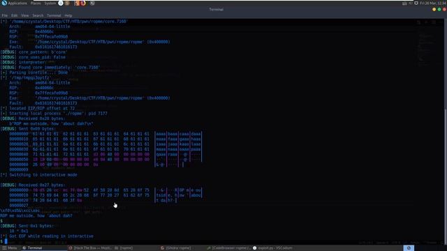 Ropme [hard]: HackTheBox Pwn Challenge (ret2libc) смотреть онлайн