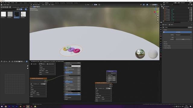 Простая сцена в Blender смотреть онлайн