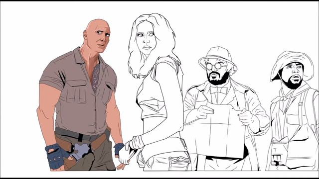 ДЖУМАНДЖИ ЗОВ ДЖУНГЛЕЙ / JUMANJI WELCOME  To THE JUNGLE