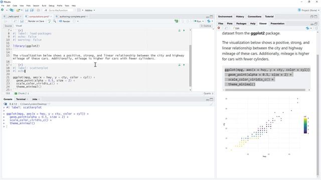 Create Beautiful Documents With Quarto And R
