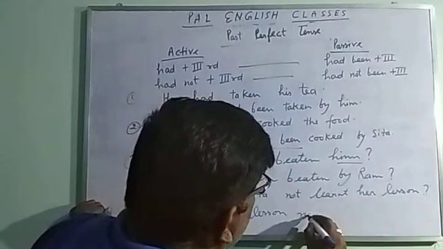 ACTIVE PASSIVE VOICE of Past Perfect Tense смотреть онлайн