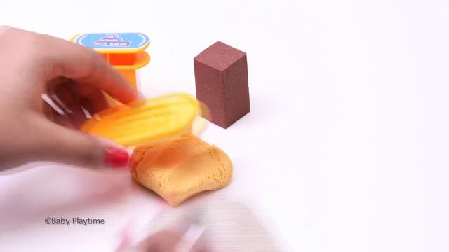 Learn Colors For Children to Learn how to make House With kinetic Sand Mad Mattrs l Babyplay Time смотреть онлайн