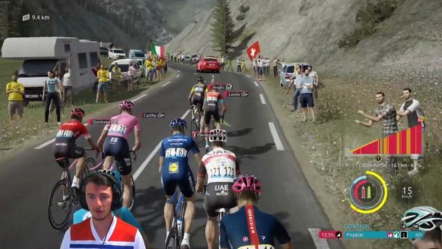Tour de France 2021 : MOUNTAIN GAMEPLAY // Col du Portet ft. Tadej Pogačar смотреть онлайн