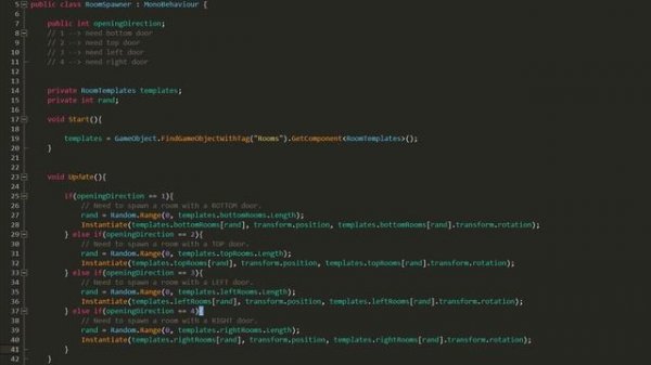 RANDOM DUNGEON GENERATION - EASY UNITY TUTORIAL - #2