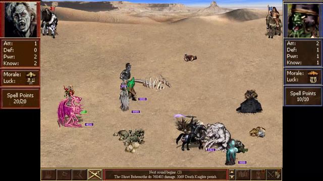 HEROES 3 COMBAT 9999 EACH SLOT NECROPOLIS VS 8000 EACH SLOT STRONGHOLD L8 смотреть онлайн