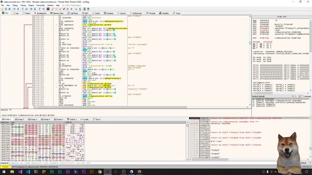 Crack phần mềm, chương trình viết từ C++ bằng x64dbg | Reverse Engineering | Le Dung смотреть онлайн