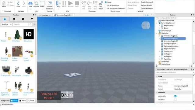 Roblox How to use Euphoria Ragdoll Demo Tutorial смотреть онлайн