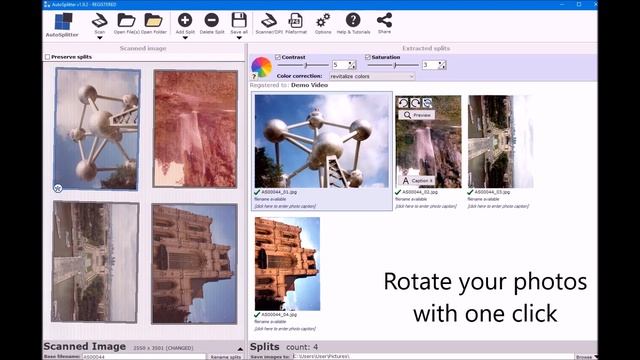 How to scan multiple photos at once and save them to separate files смотреть онлайн