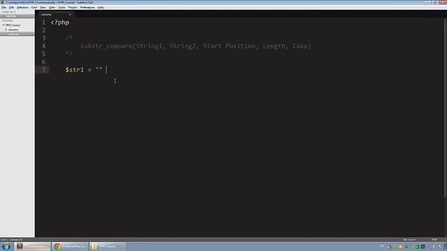 تعلم PHP  باللغة العربية - " String Functions Substr Compare, Count"- حلقة 60 смотреть онлайн