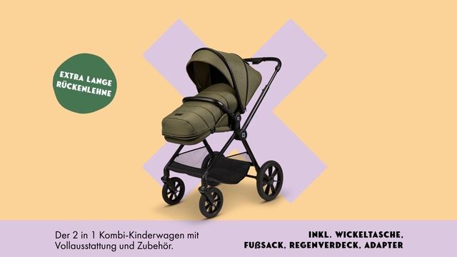 MOON CLICC Kinderwagen Vorstellung смотреть онлайн