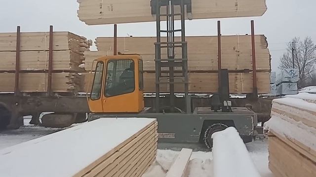 Прием доски на заводе клееного бруса Светлица смотреть онлайн