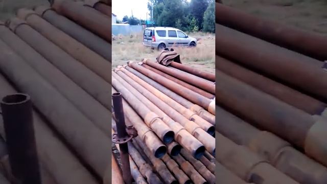 Бурение скважины малогабаритной установкой смотреть онлайн