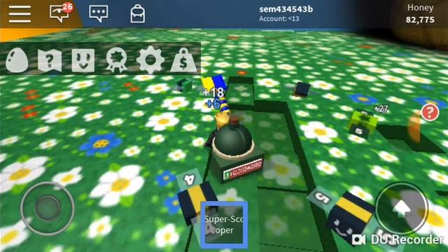 Играю в ROBLOX в режим BEE SVARM смотреть онлайн