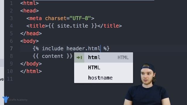 Includes | Jekyll - Static Site Generator | Tutorial 14 смотреть онлайн