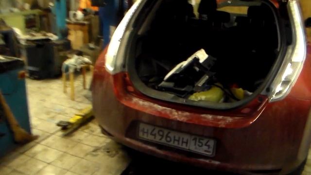 Делаем воздухозабор китайского хитера из салона. смотреть онлайн