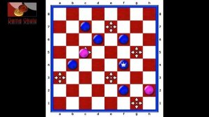 Русские шашки.  ЗАДАЧИ СРЕДНЕЙ СЛОЖНОСТИ. No-1_5.