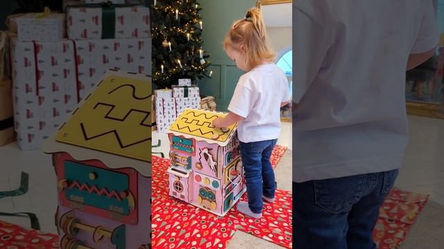 Бизиборд от KuboToys полезный и красивый подарок для Вашего малыша! смотреть онлайн