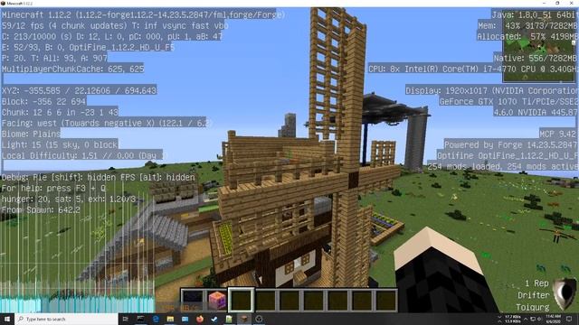 Modded Minecraft 1.12.2 Lag Spikes смотреть онлайн