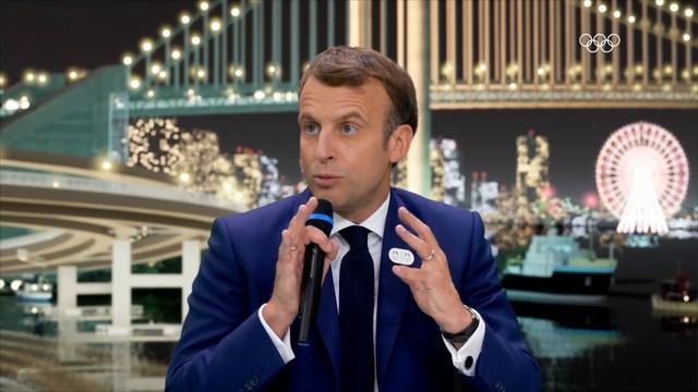 Club France De Tokyo - Interview Du Président Emmanuel Macron Par Laurent Luyat.