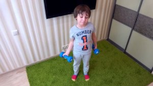 Камиль ХОЧЕТ ПОХУДЕТЬ! Аминка ПОМОГАЕТ БРАТУ! для детей kids children