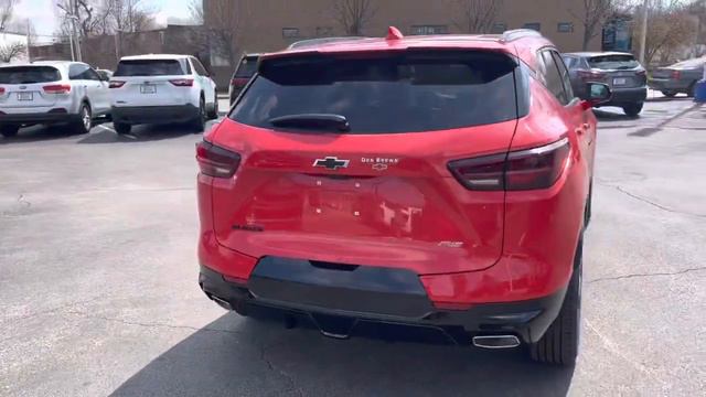 2023 Chevrolet Blazer RS With A Panoramic Sunroof