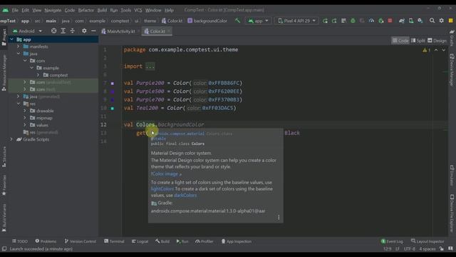 Apply Hex Color Code to your Jetpack Compose Project Easily! ? смотреть онлайн
