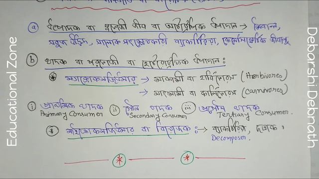বাস্তুতন্ত্রের উপাদান Components of Ecosystem » EVS Class: 6 смотреть онлайн