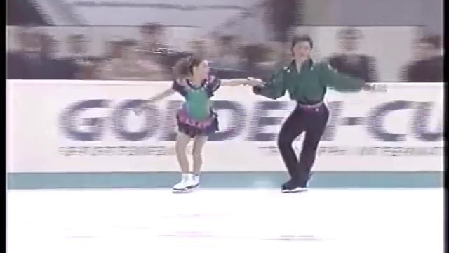 1990 Euros SP Katia Gordeeva and Sergei Grinkov смотреть онлайн