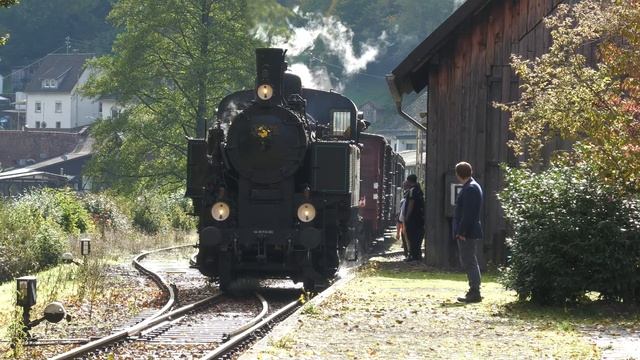mit dem Kuckucksbähnel durchs herbstliche Elmsteiner Tal. Gefilmt mit Panasonic HC-X1500 смотреть онлайн