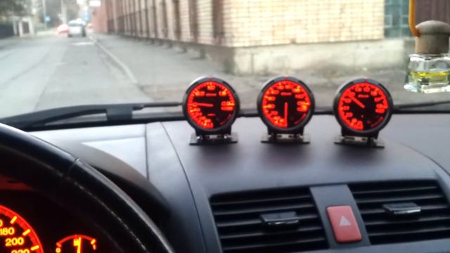 Defi Advanced BF Gauge on Diesel Honda Accord. смотреть онлайн