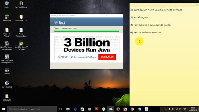 COMO BAIXAR E INSTALAR O JAVA 1 0 6 смотреть онлайн