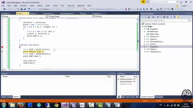 Объектно ориентированное программирование 'Змейка' в движении Урок 10 GeekBrains смотреть онлайн