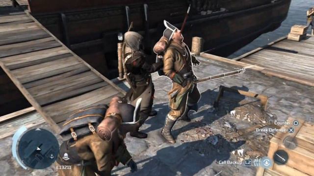 Killing With Lincoln Sword and Putnam Pistol Assassins Creed 3 смотреть онлайн