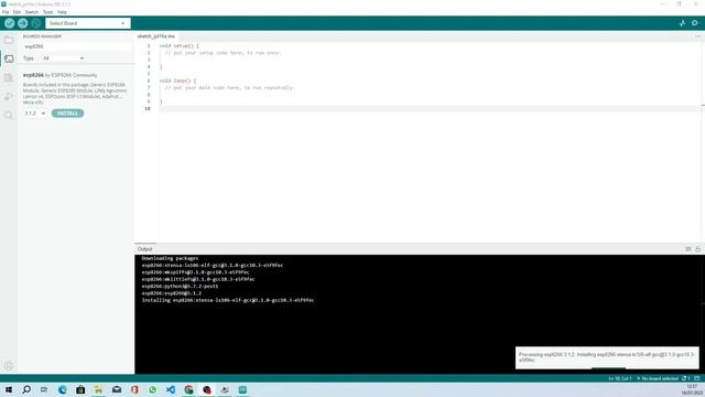 Install Board ESP8266 / wemos di Arduino IDE dengan board manager смотреть онлайн