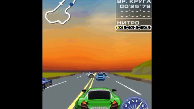 Ridge Racer Drift - Полное прохождение Java игры смотреть онлайн