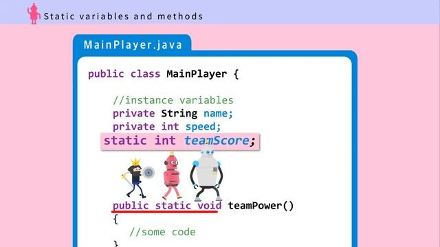 Classes and Objects: Static Methods and Variables смотреть онлайн