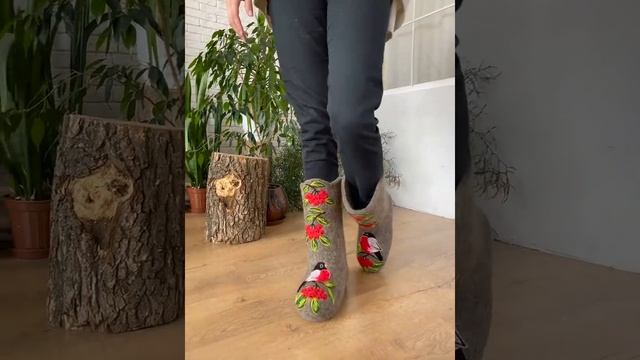 валенки с рисунком смотреть онлайн