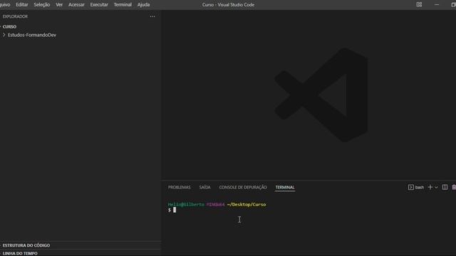 VsCode - Mudando o terminal para ele ficar fixo [GitBash] (#44) смотреть онлайн