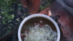 ГОРОХОВЫЙ СУП В АФГАНСКОМ КАЗАНЕ