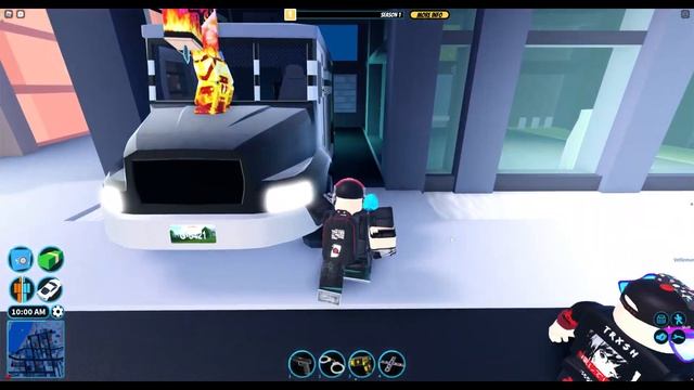 Новое зимнее обновление в Jailbreak Roblox смотреть онлайн